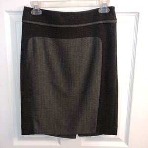 LIKE NEW The Limited Chocolate Brown Tweed Pencil Skirt